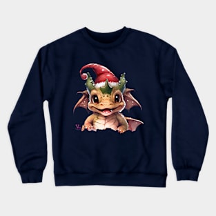 Santa Dragon Crewneck Sweatshirt